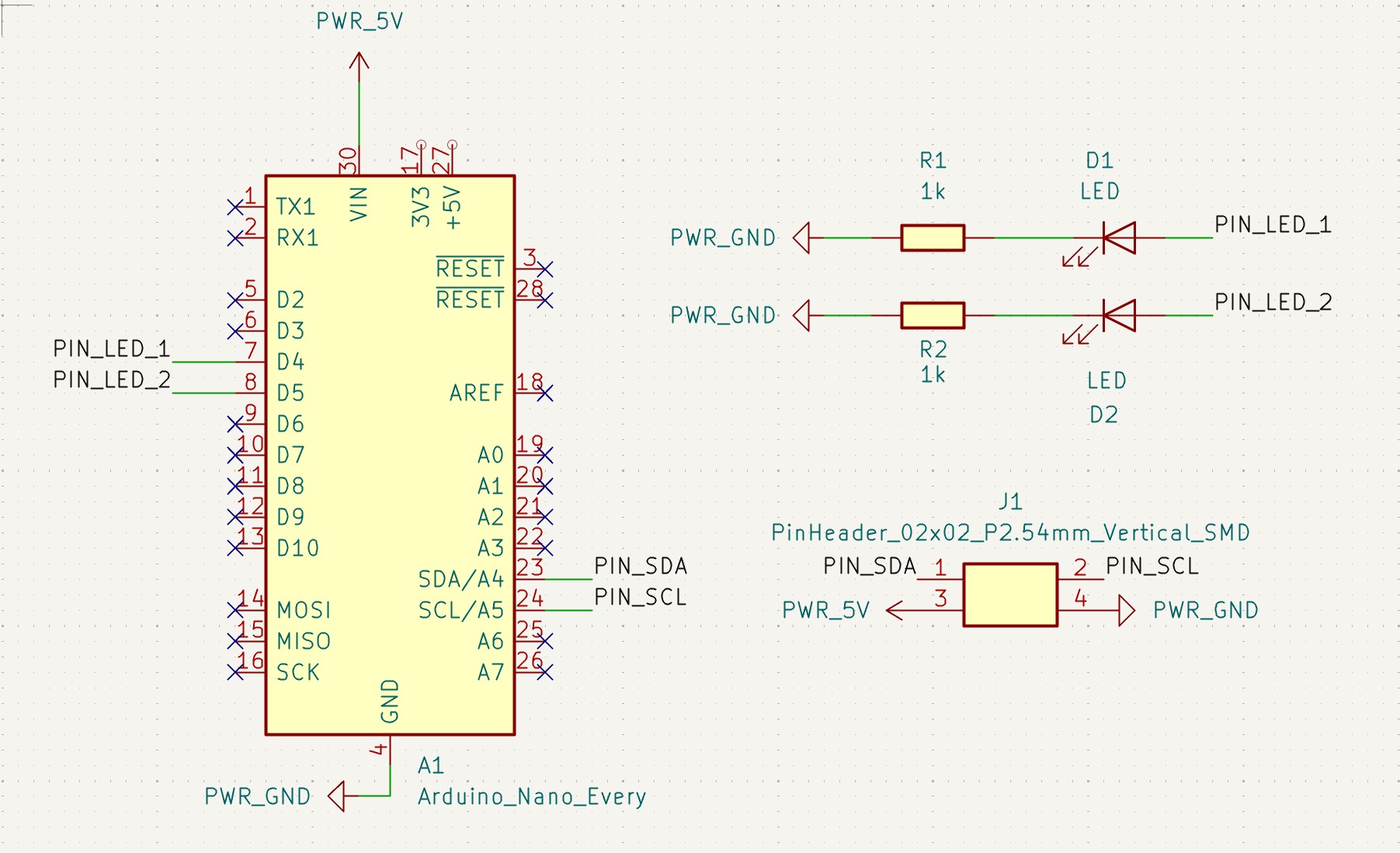 KiCadSchematicBreadBoard