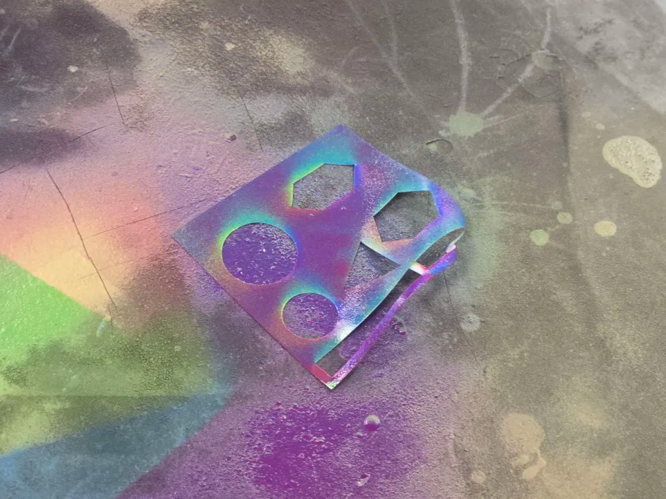StencilSprayed