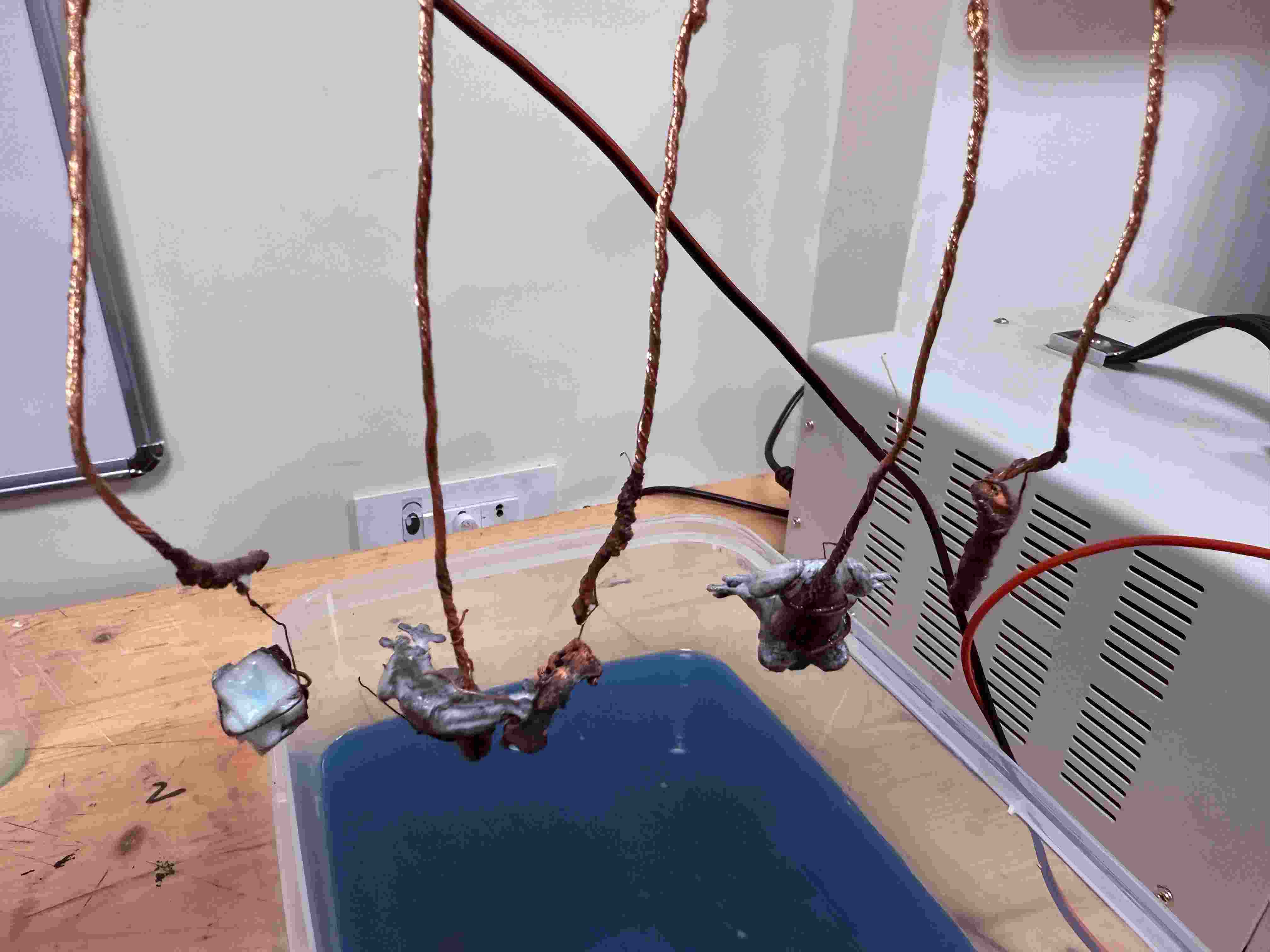 Electroplating contraption