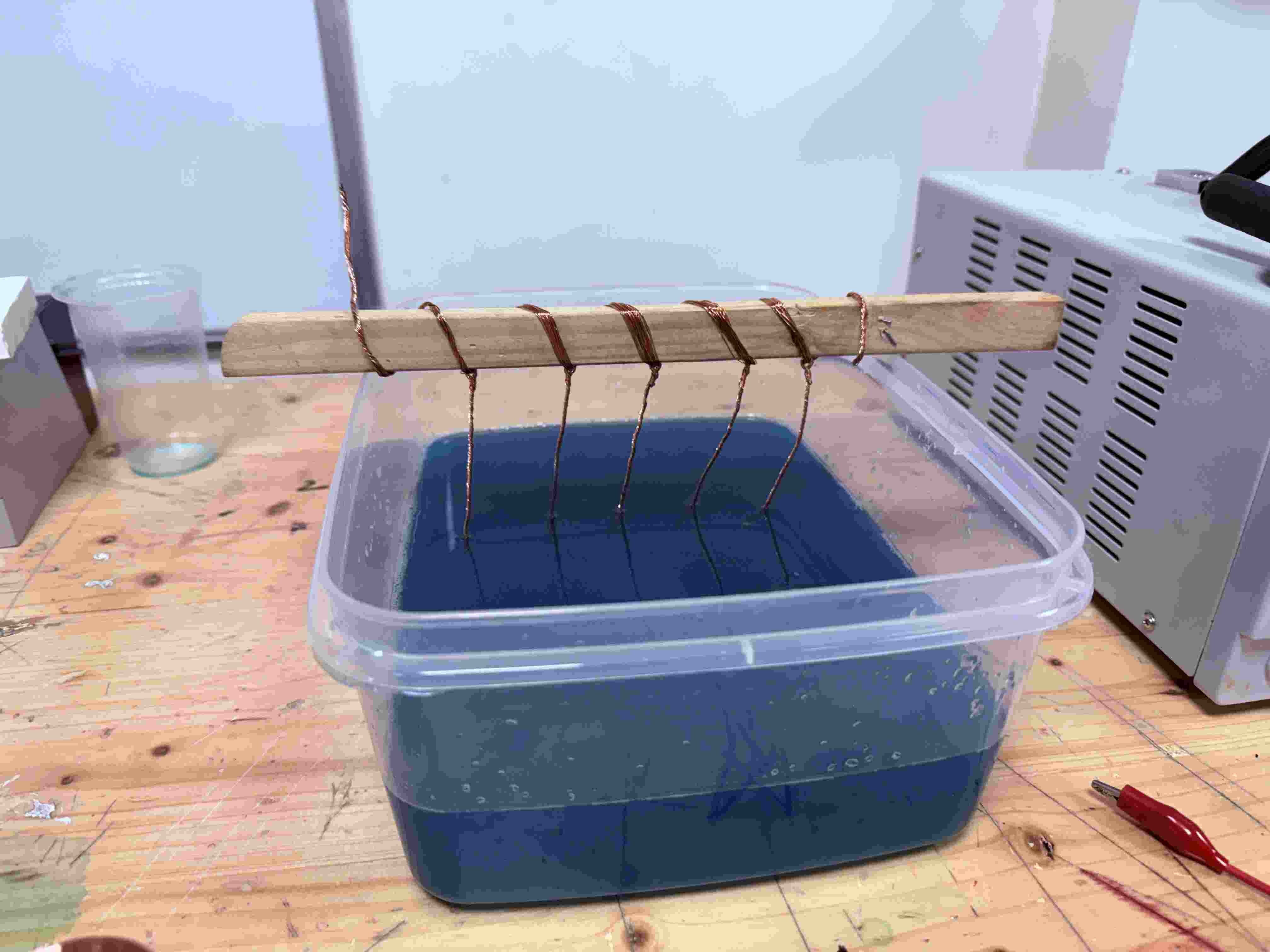 Electroplating contraption