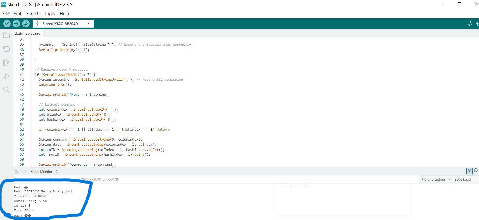 code