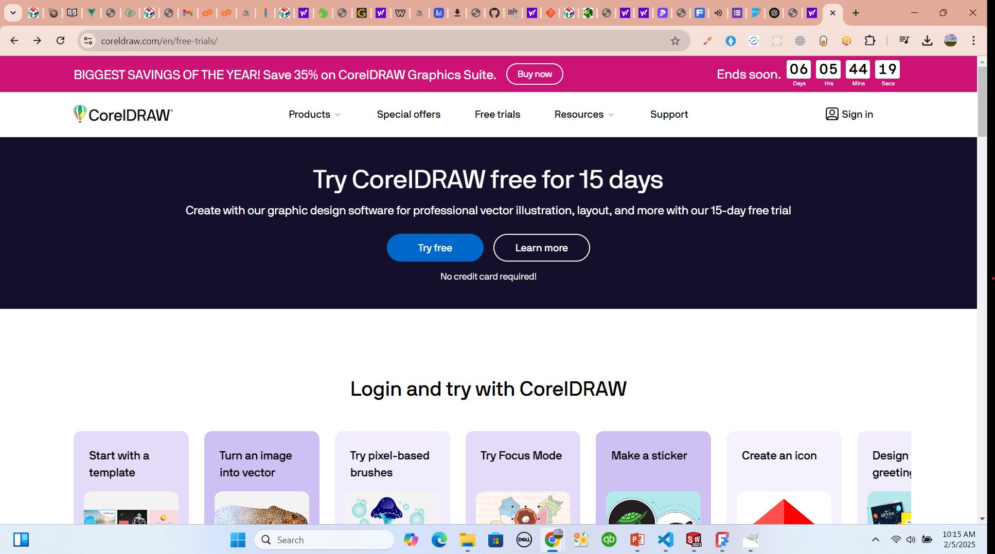 downloading coreldraw