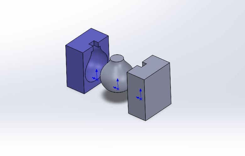 SolidWorks mold design