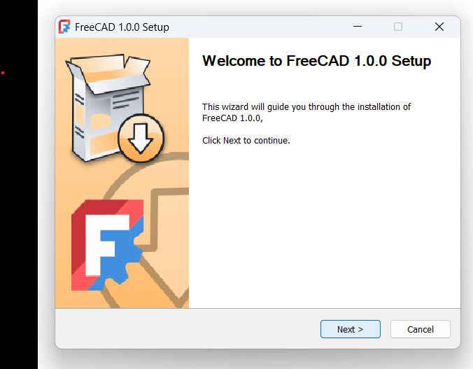 installing freecad