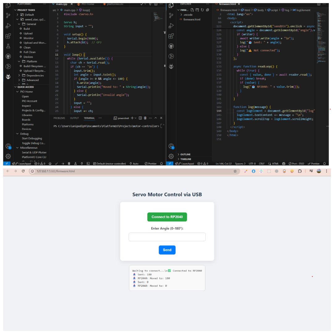 HTML web UI