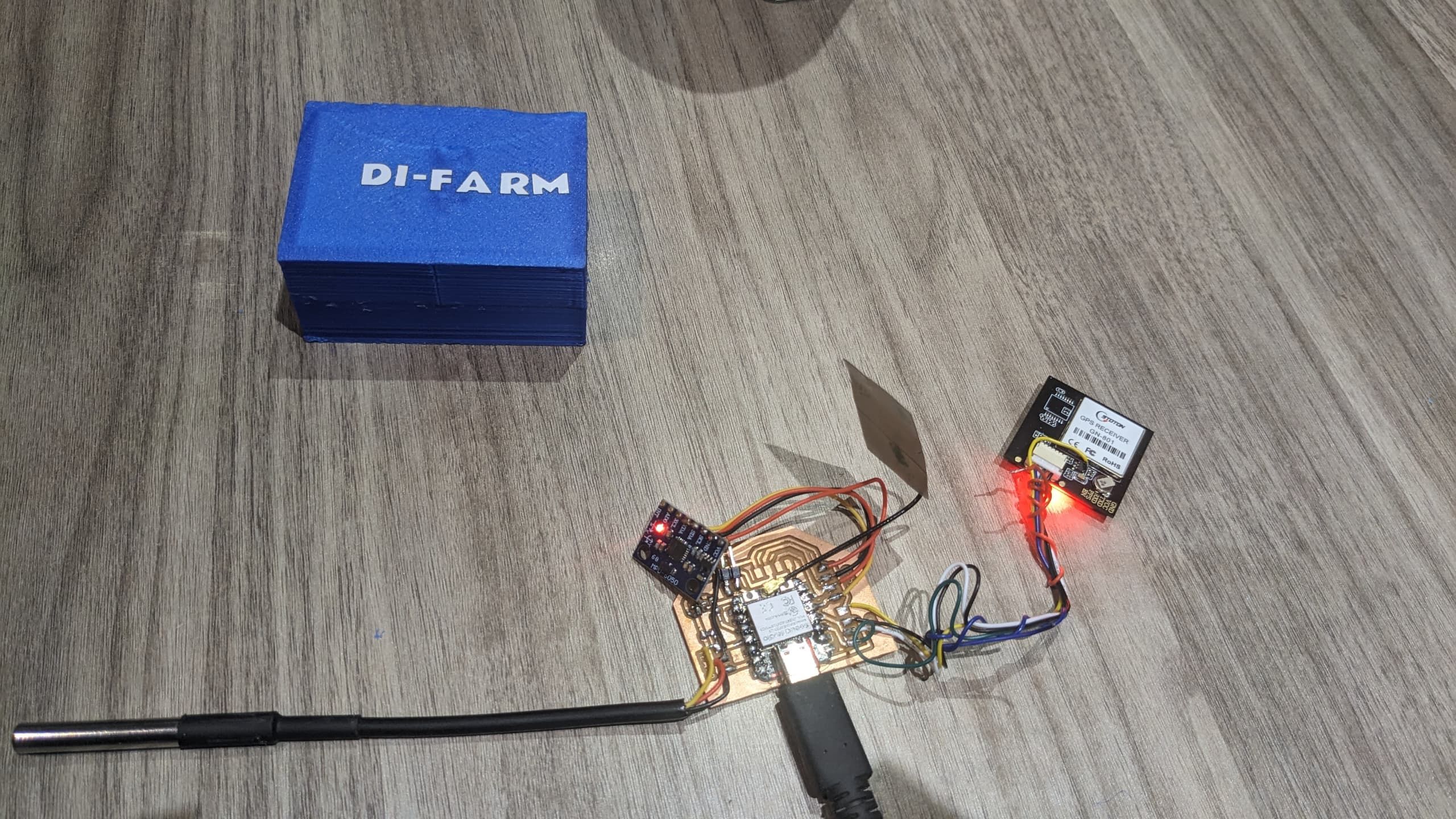 Wiring all components