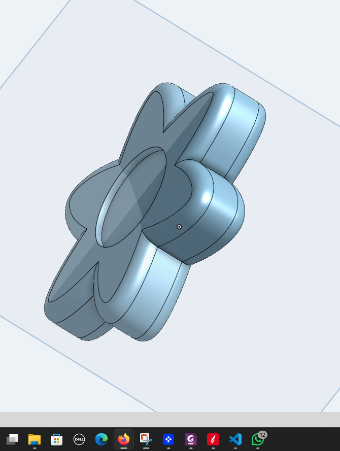 Adding draft angles to the mold