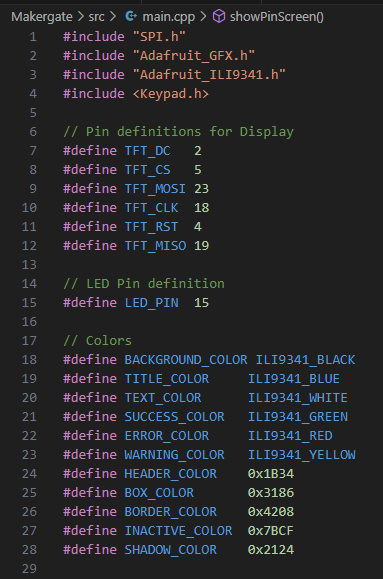 TFT Connections