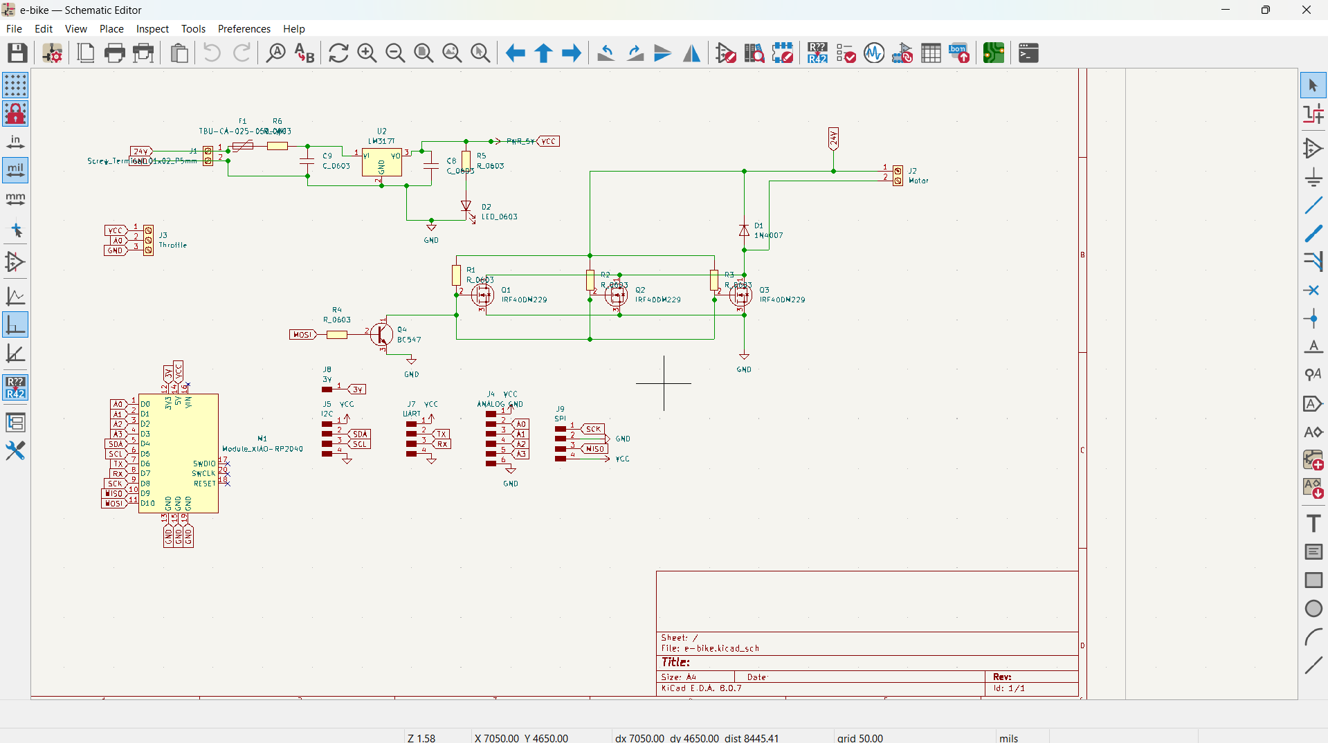 Motor Controller Schematic