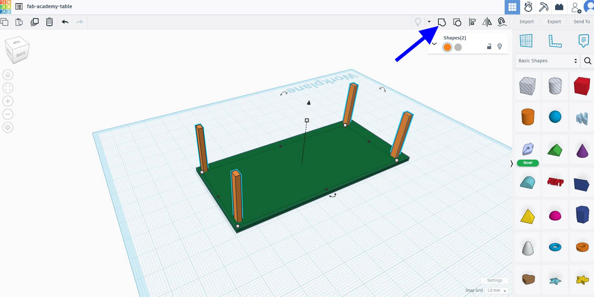 Tinkercad sign in page