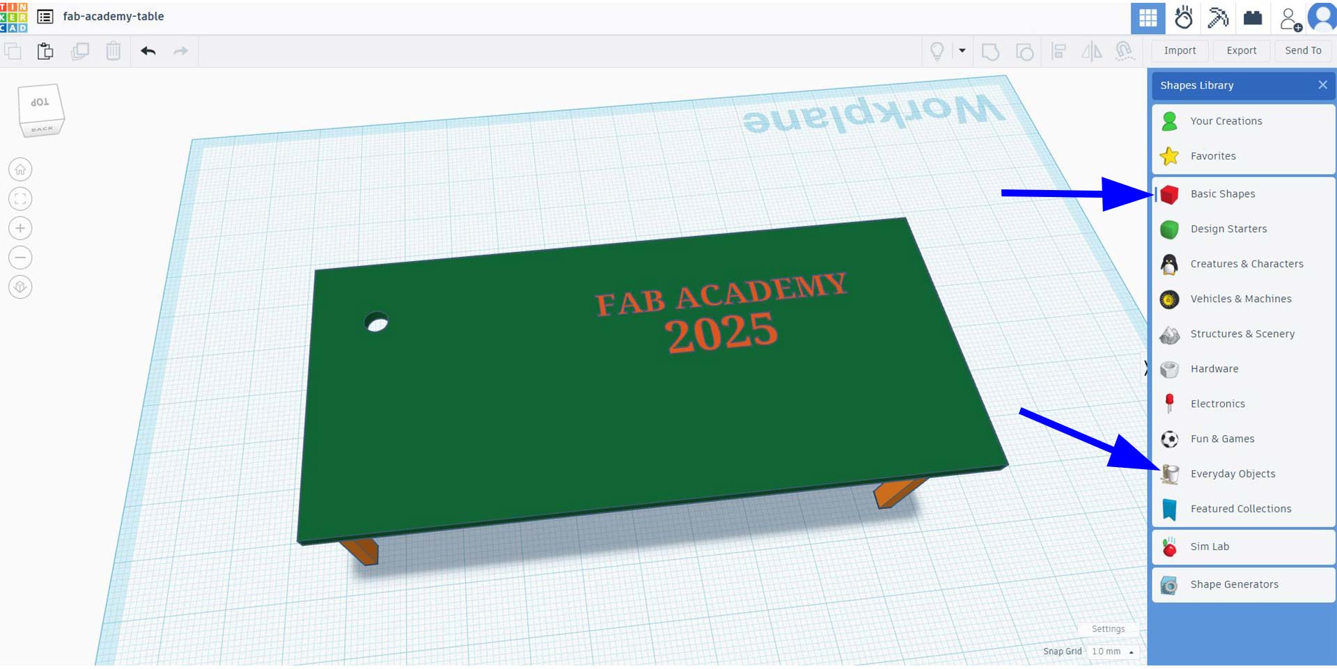 Tinkercad sign in page