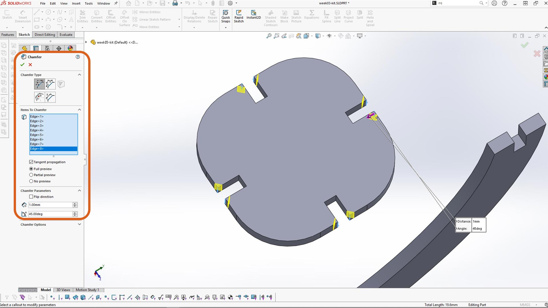 SolidWorks design