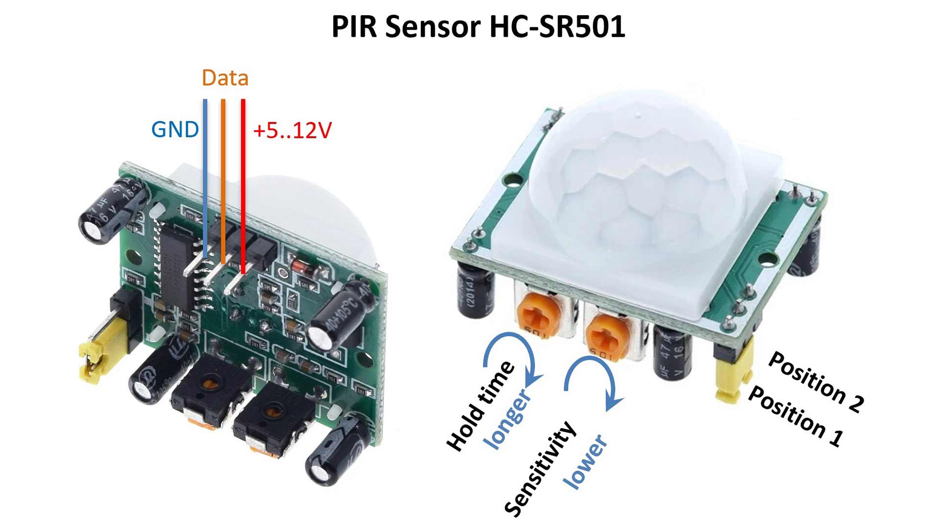 PIR motion sensor