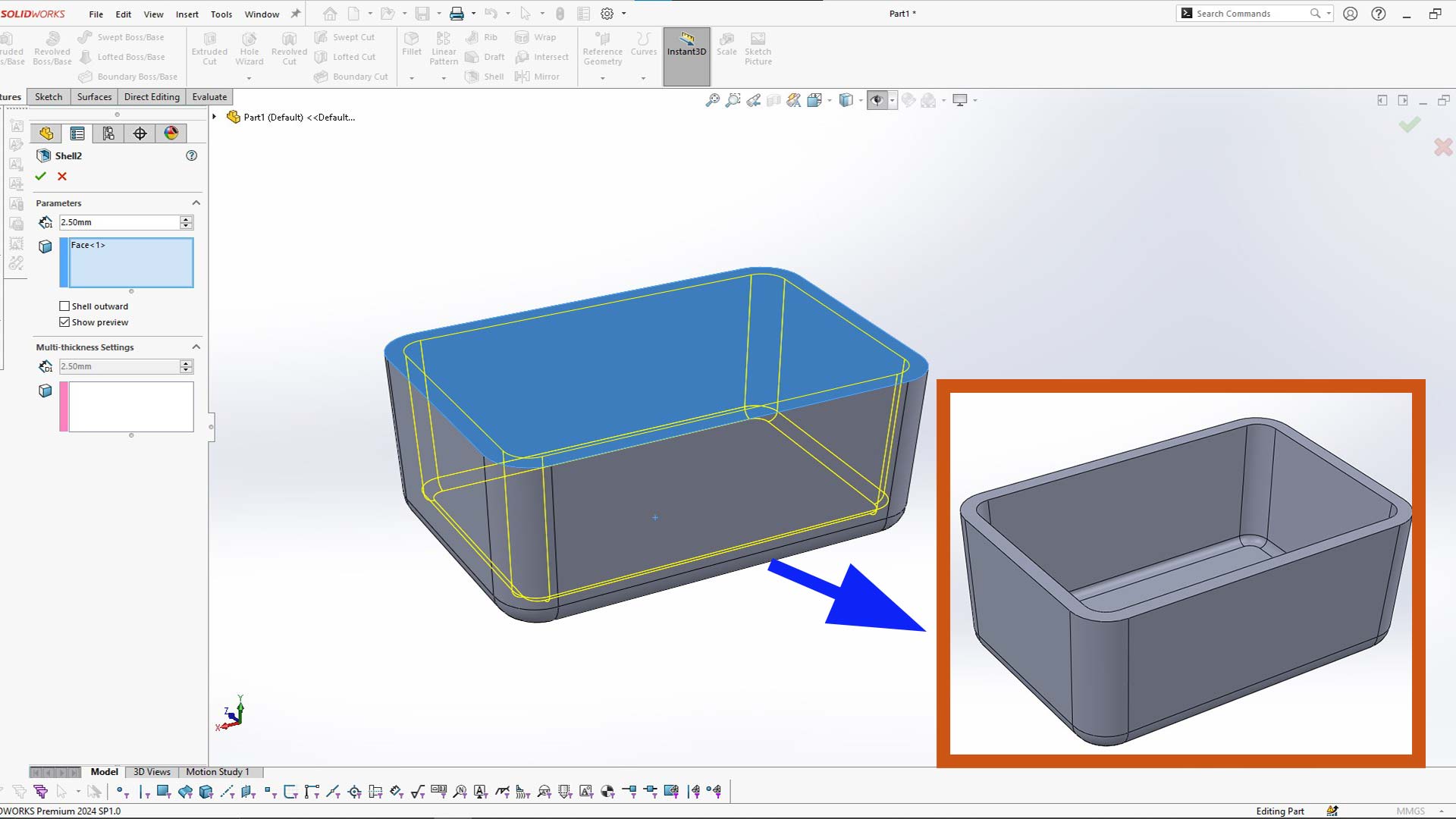 Mold design