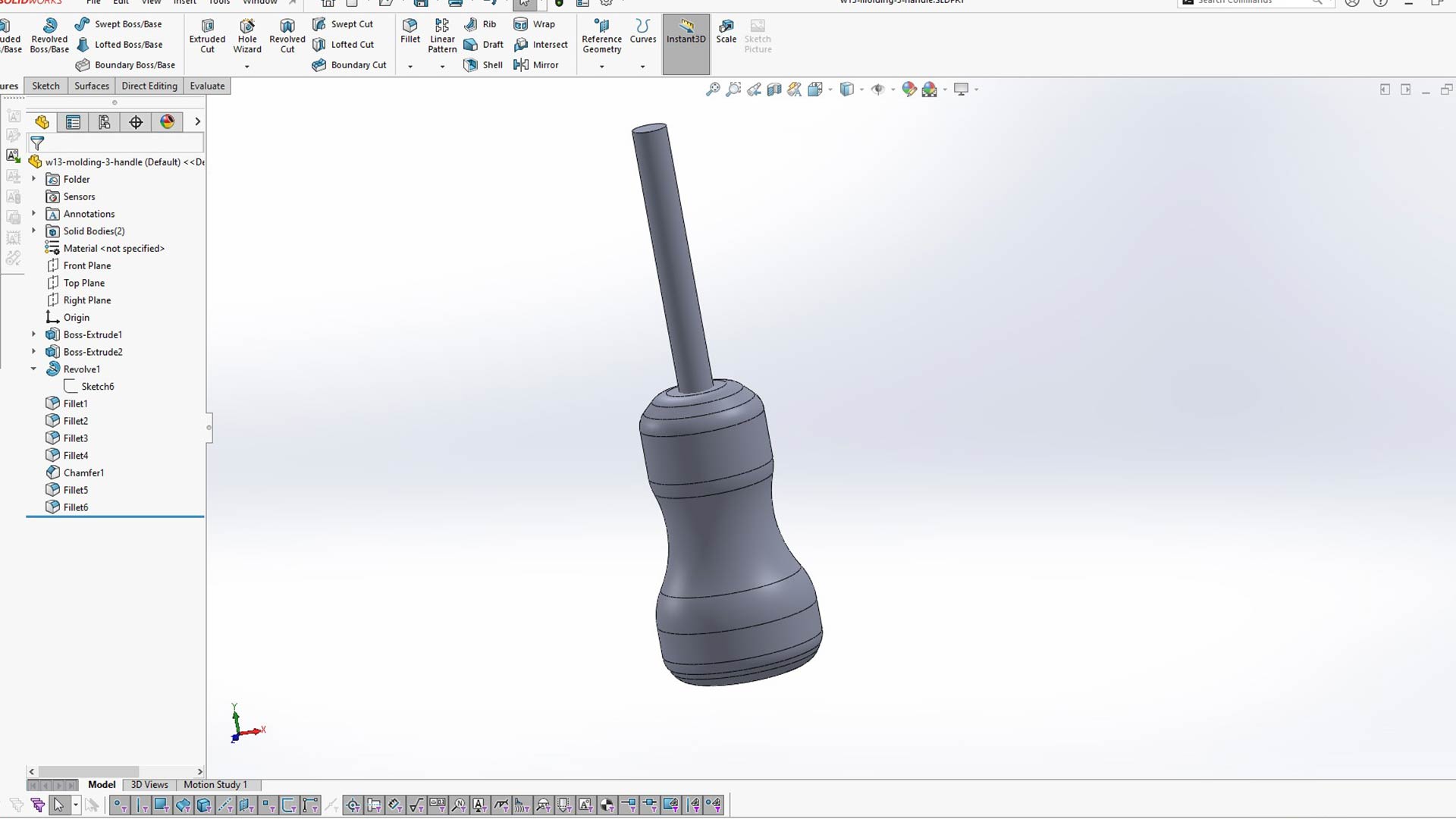 Mold design