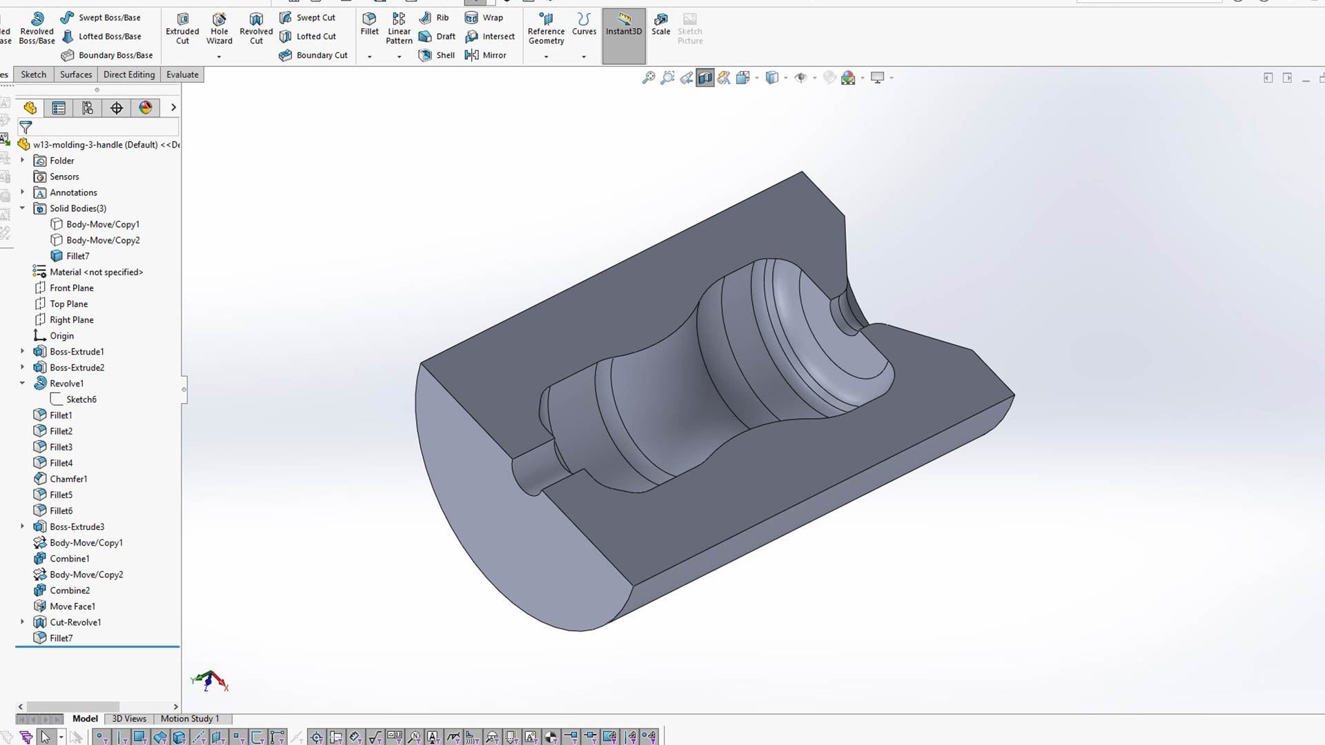 Mold design
