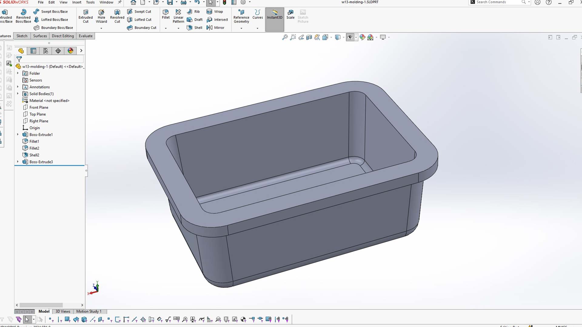 Mold design