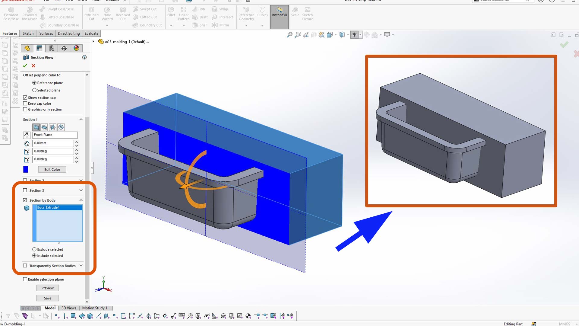 Mold design