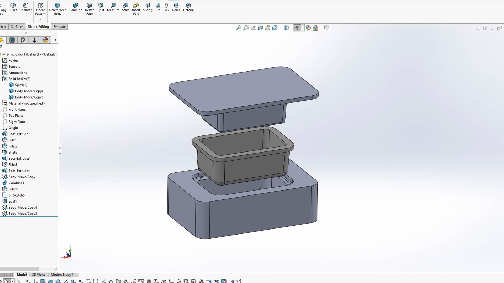 Mold design