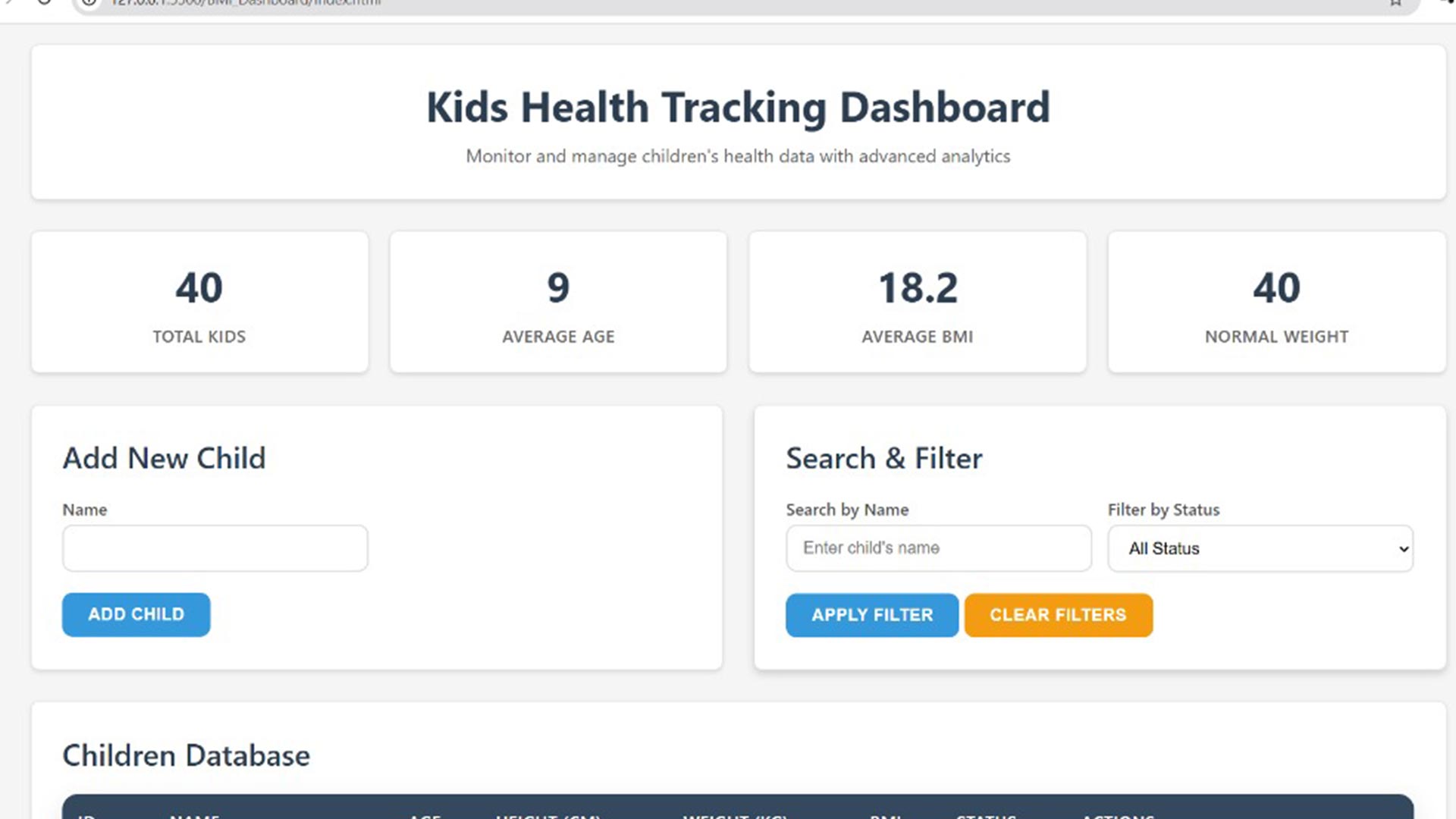 Dashboard