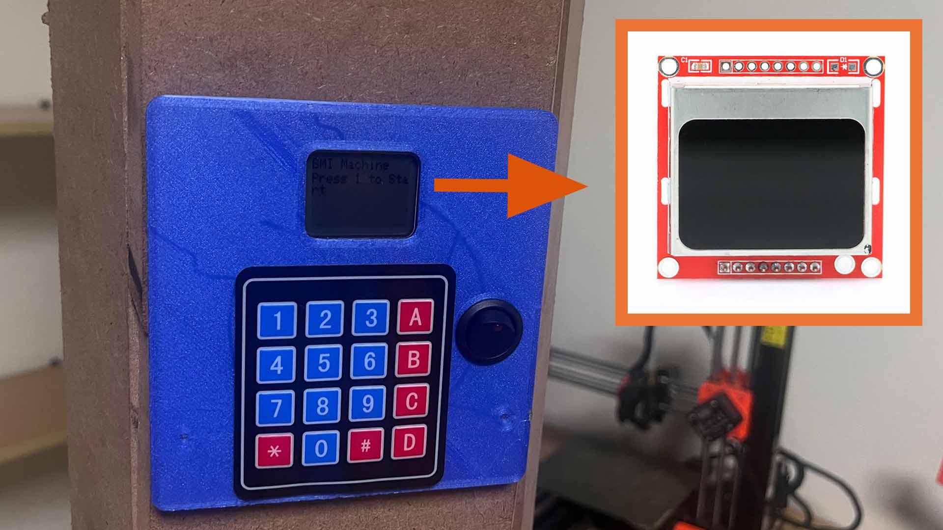 Nokia 5110 lcd display