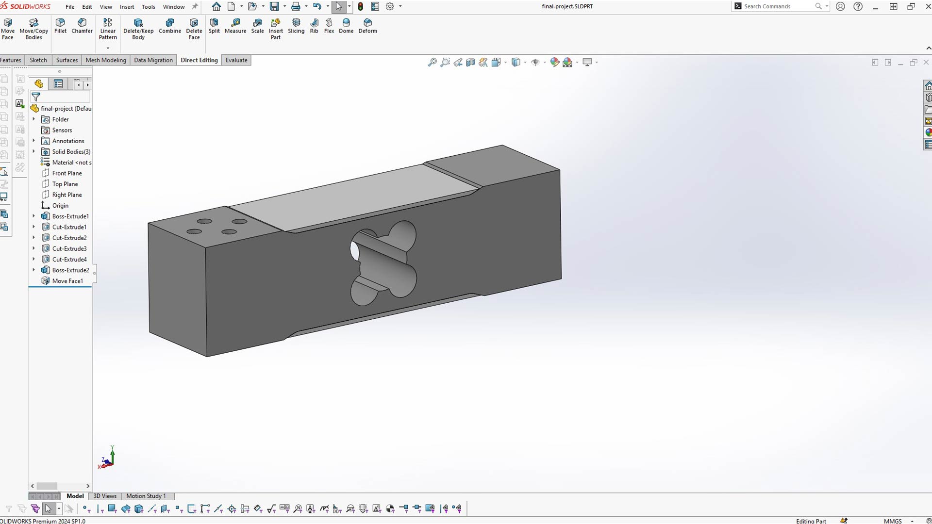 Final project design