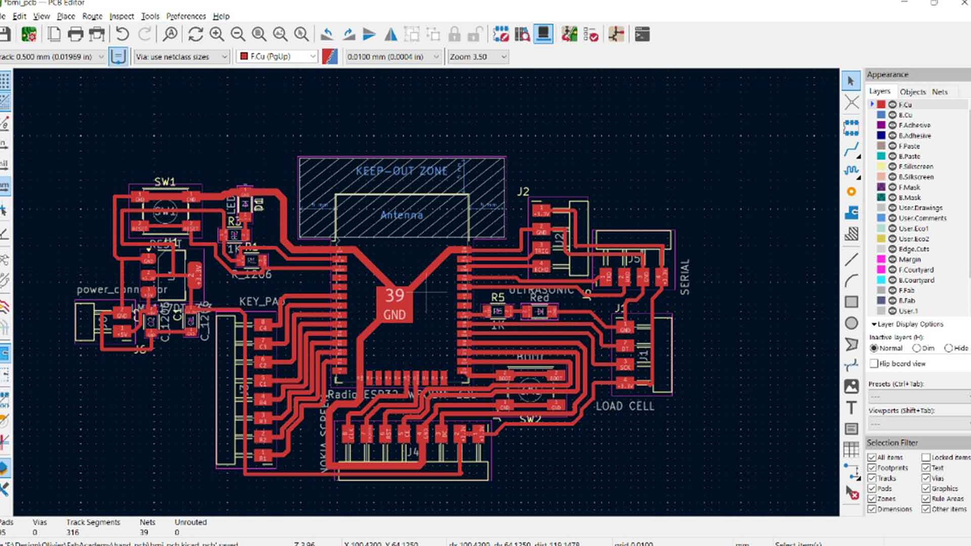 PCB design