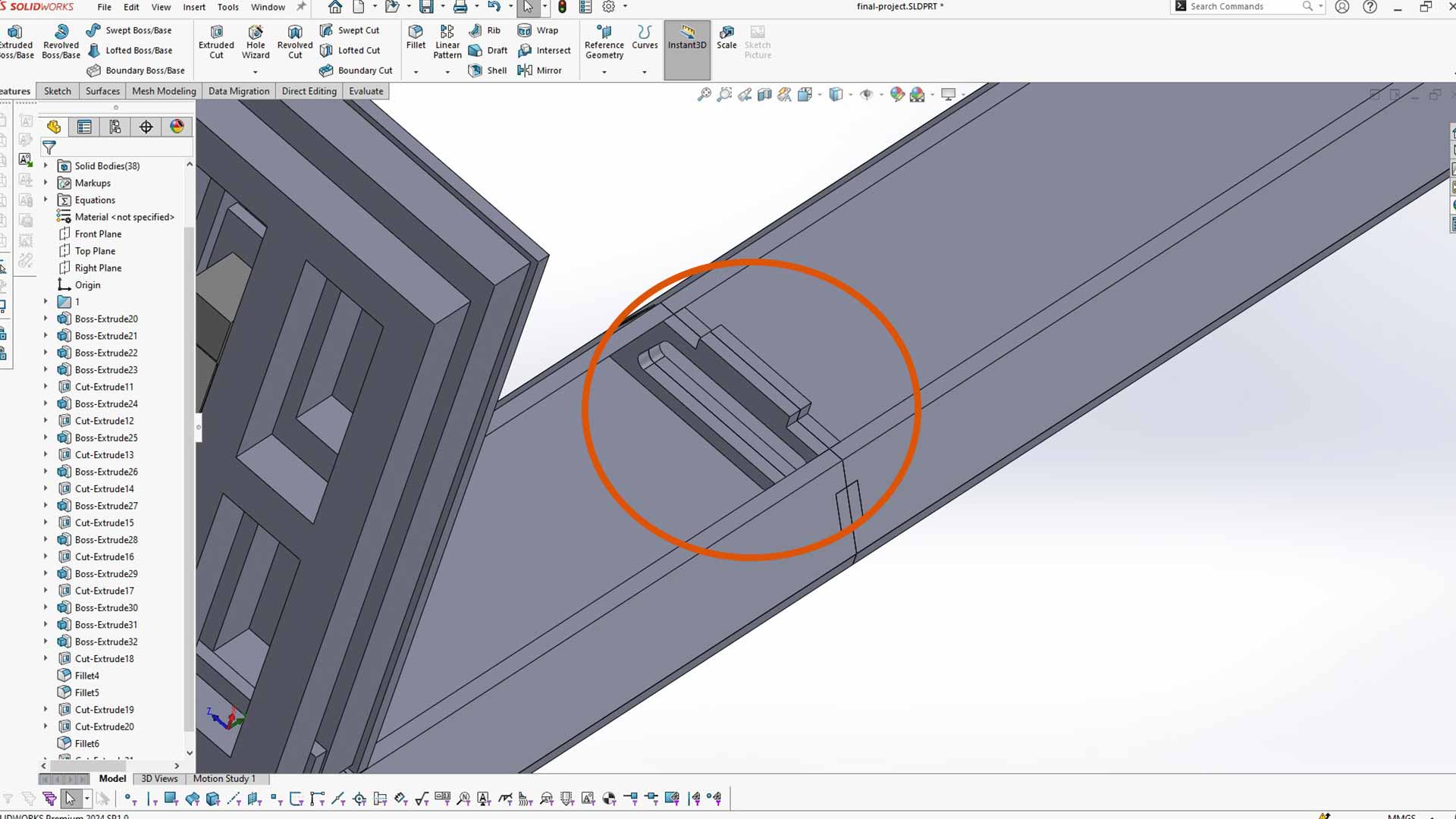 Final project design