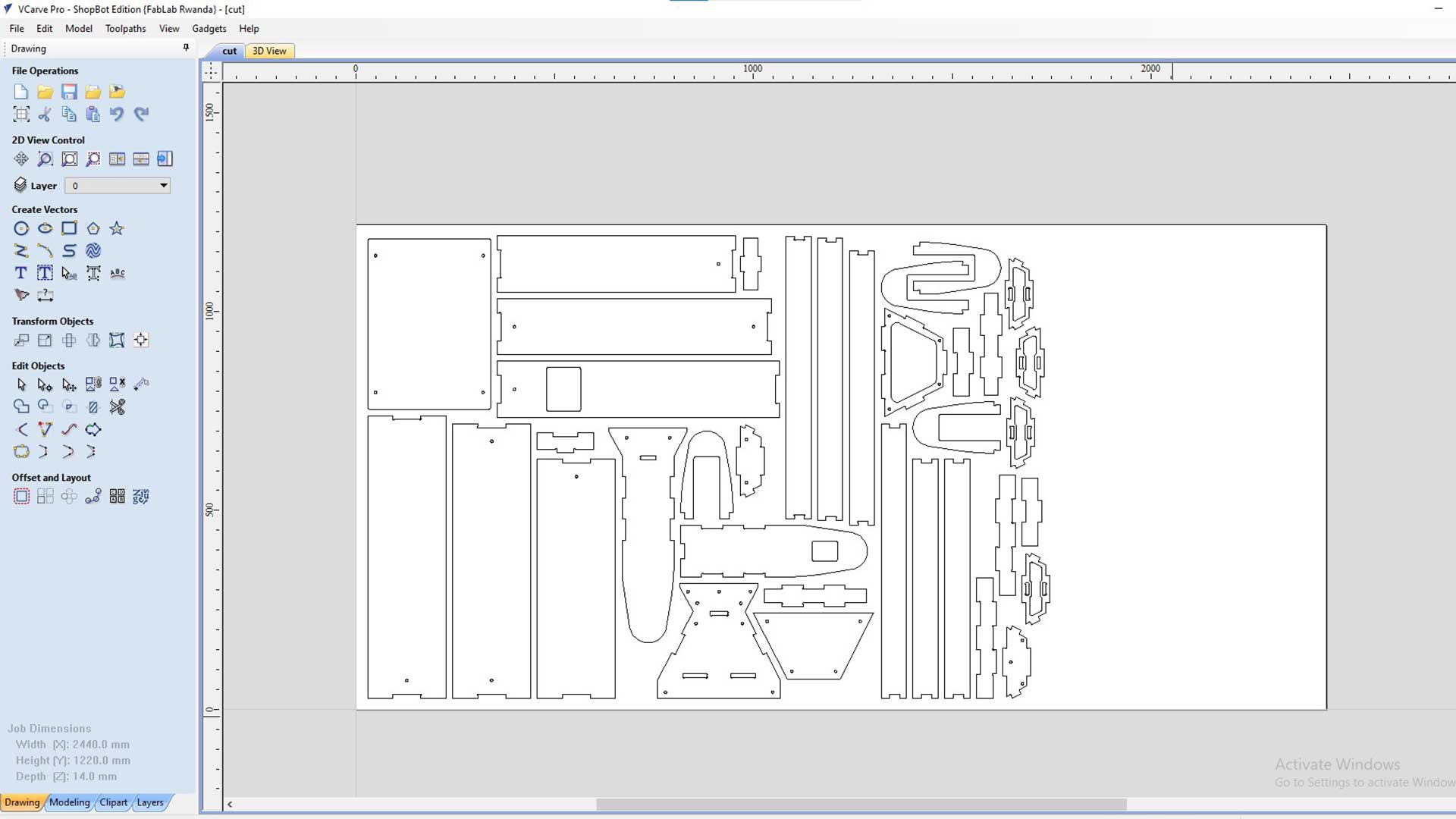 Final project, cutting