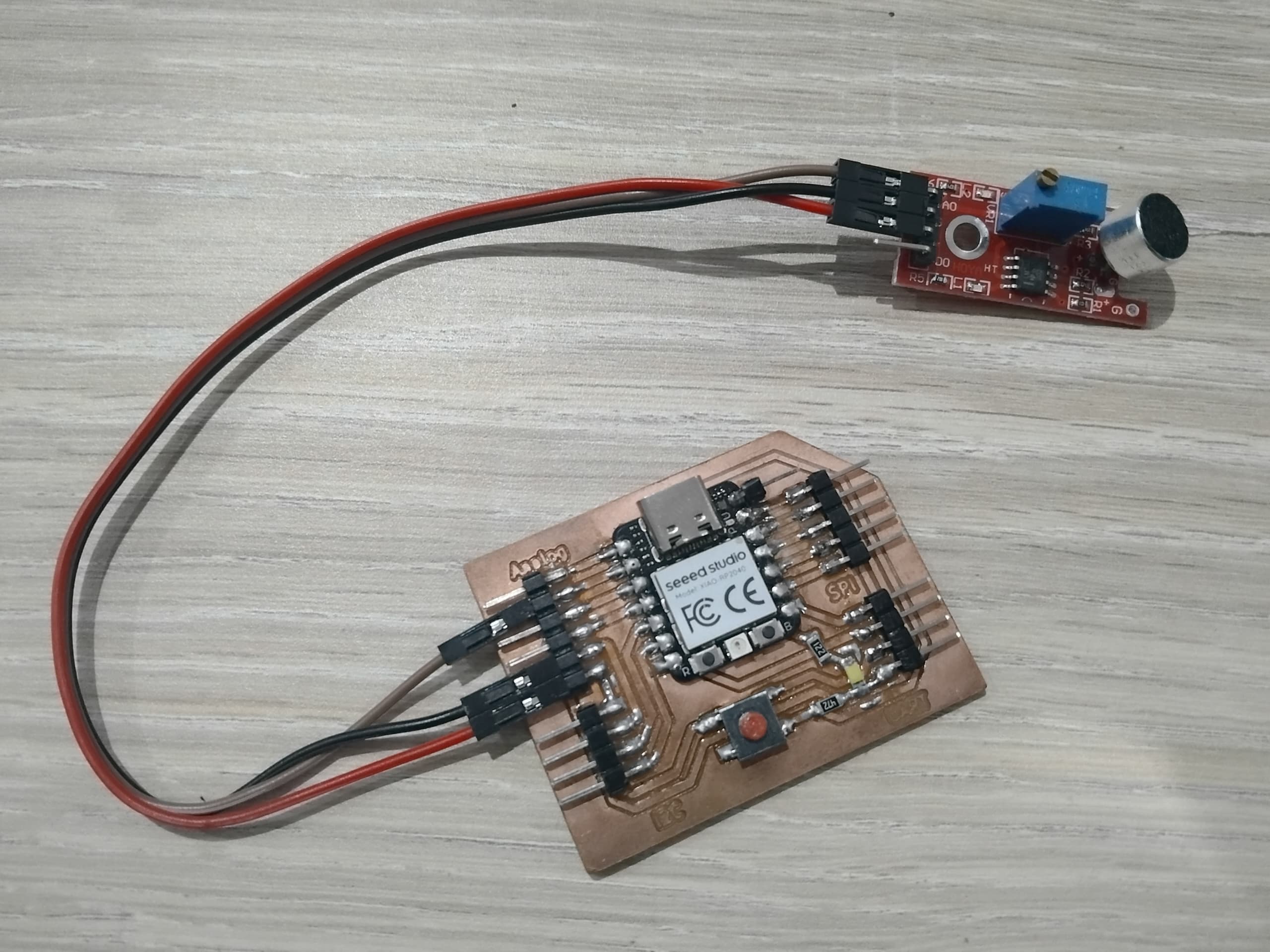 Microphone Module Connection