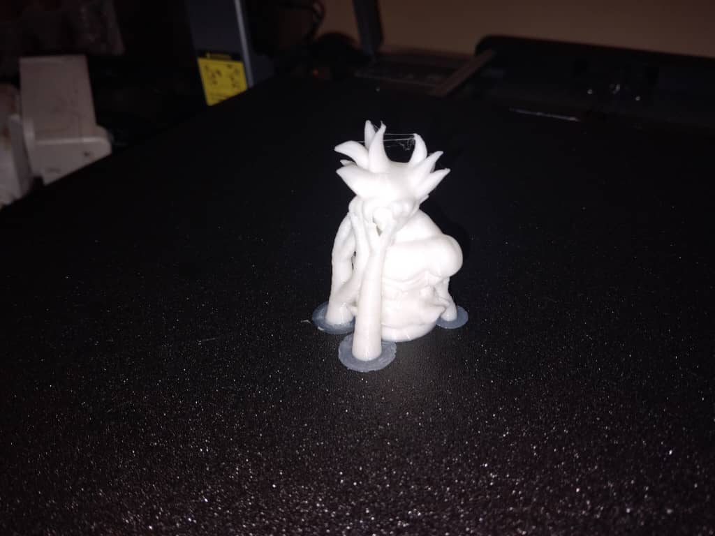 3D Printed Goku Model