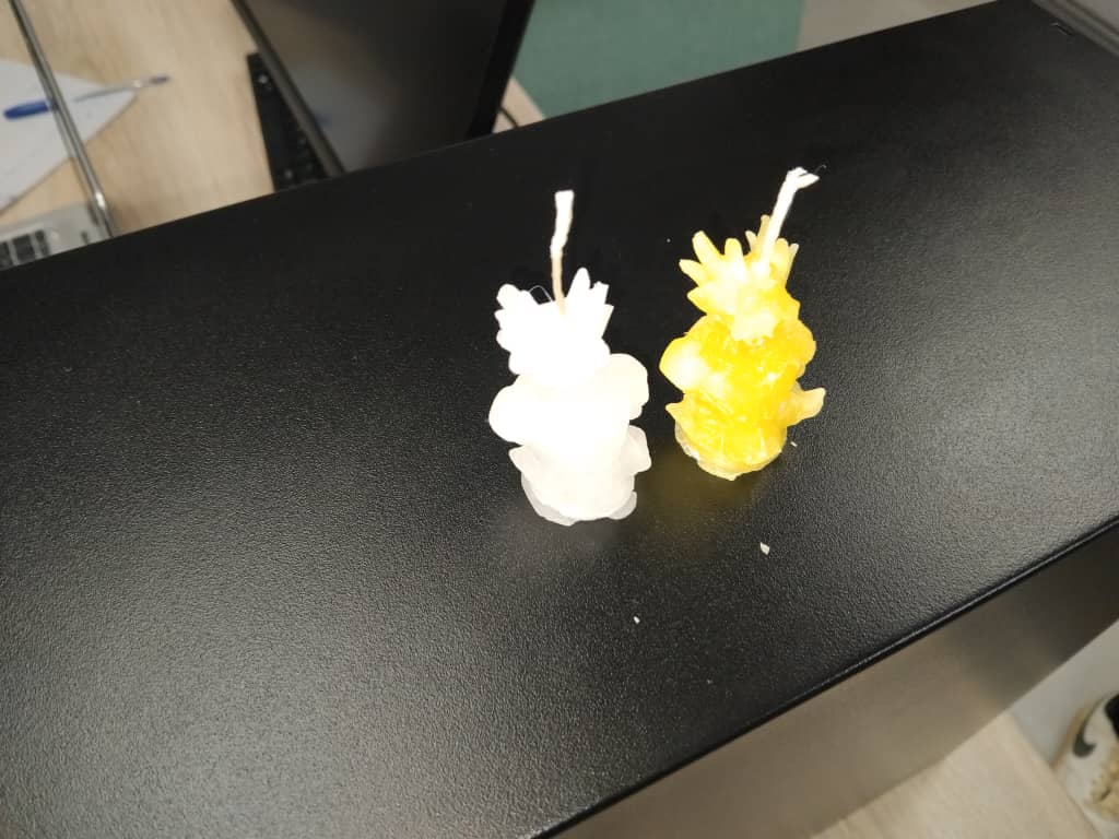 Finished Goku Candle