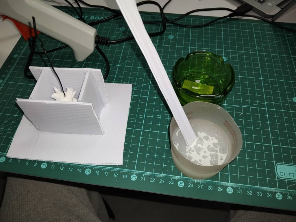 Pouring Silicone