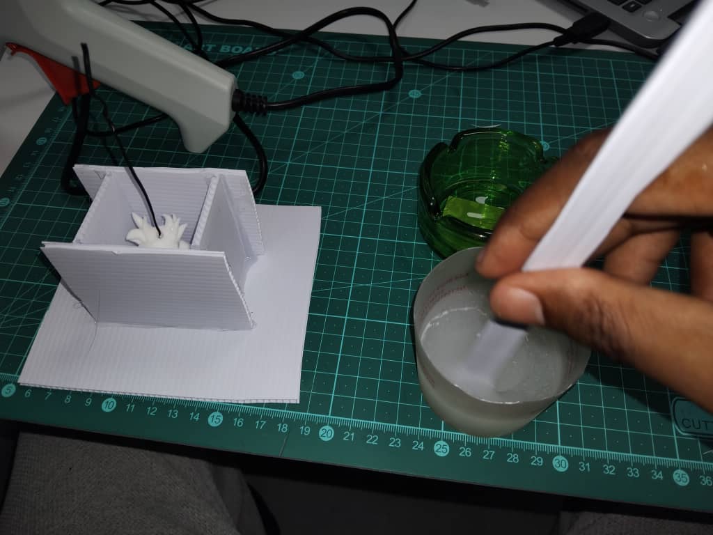 Pouring Silicone