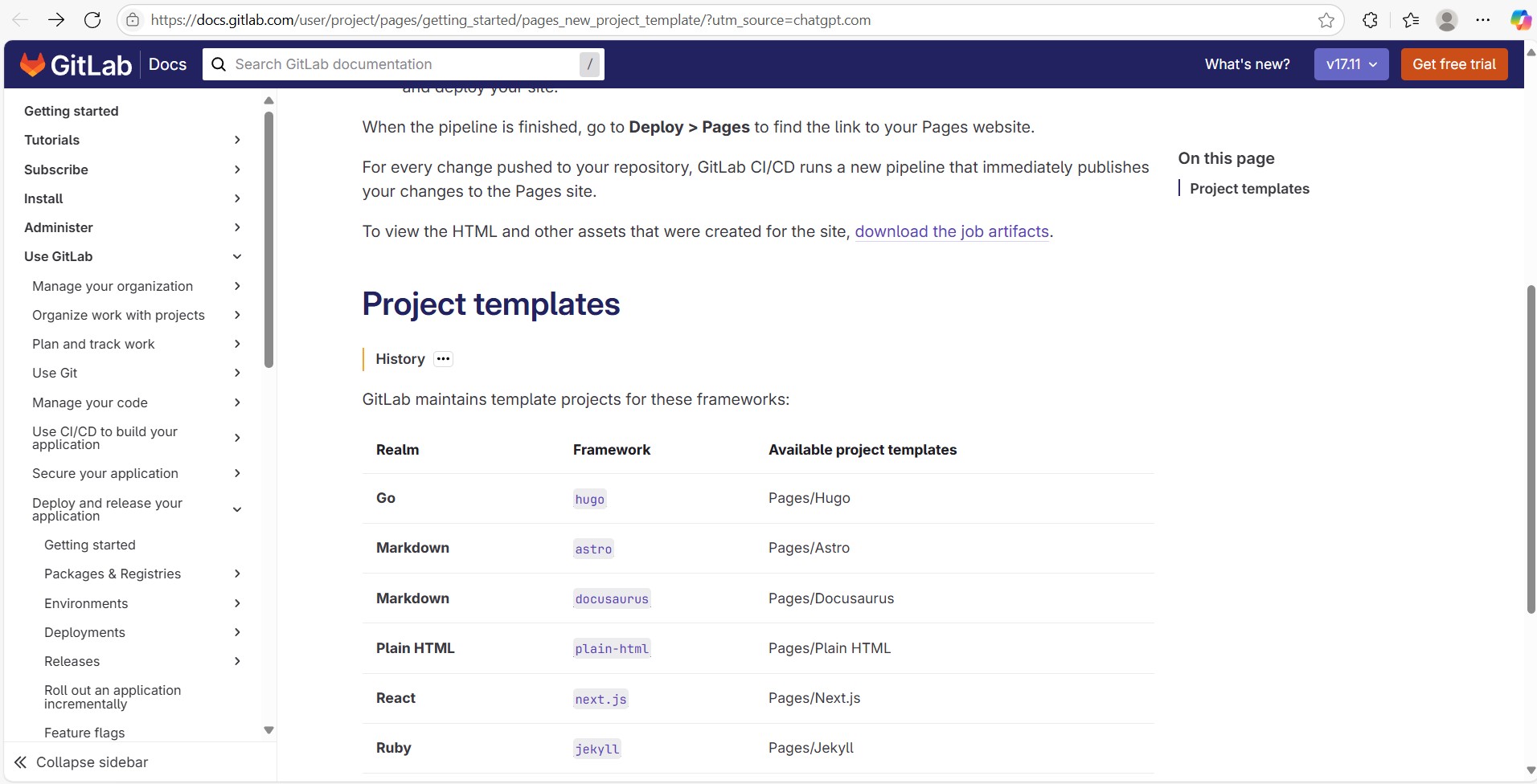 Week 1 - Project Management and Git Tutorials