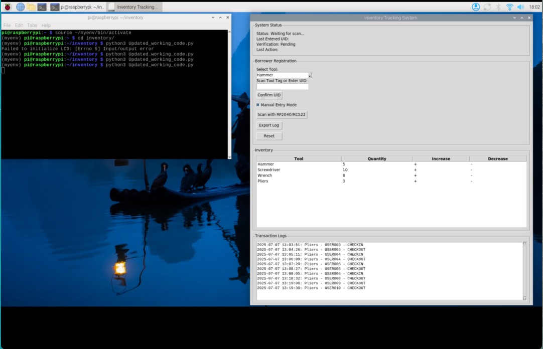 Final Project Masterpiece: Inventory Tracking System