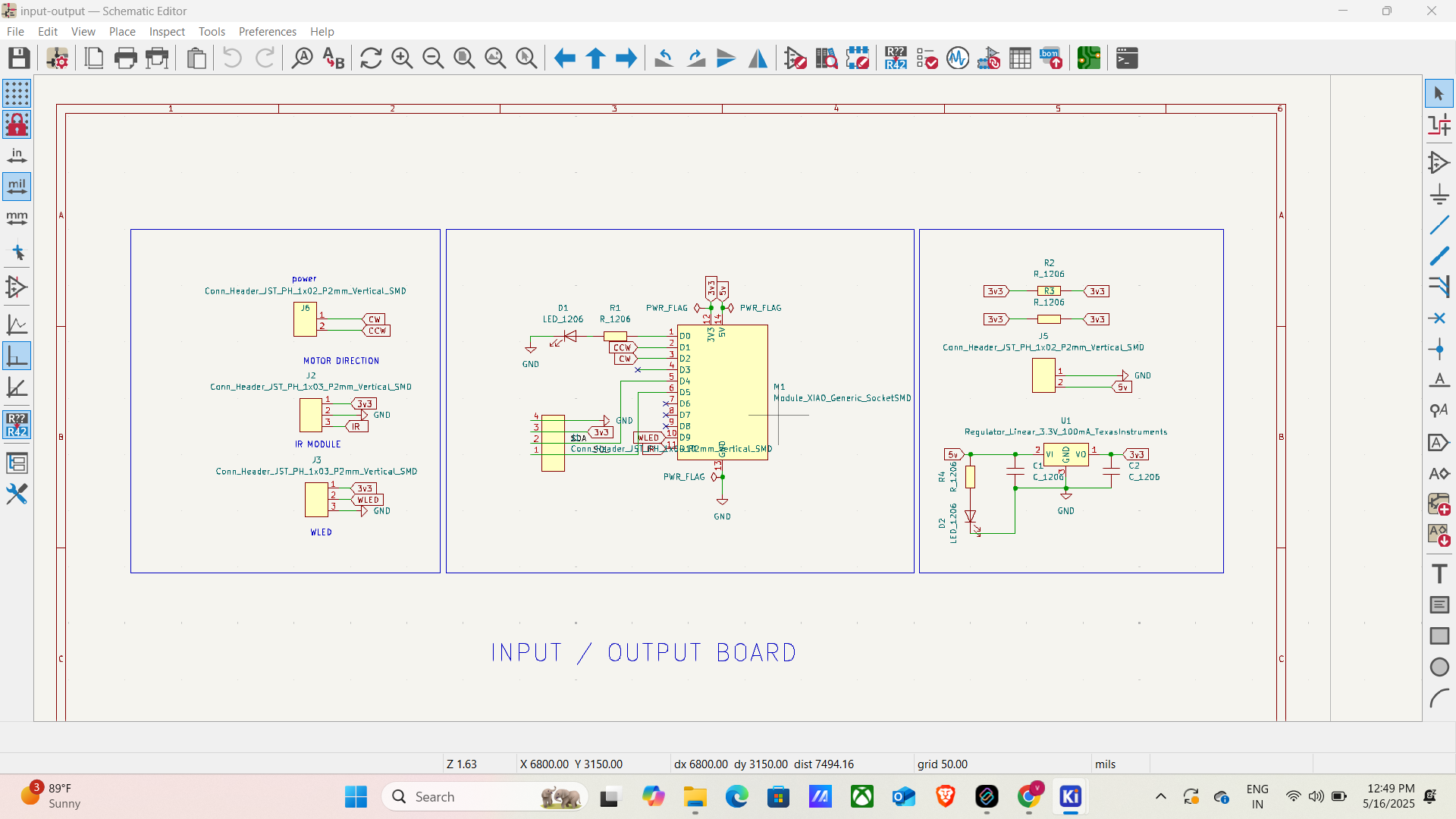 Output Schematic