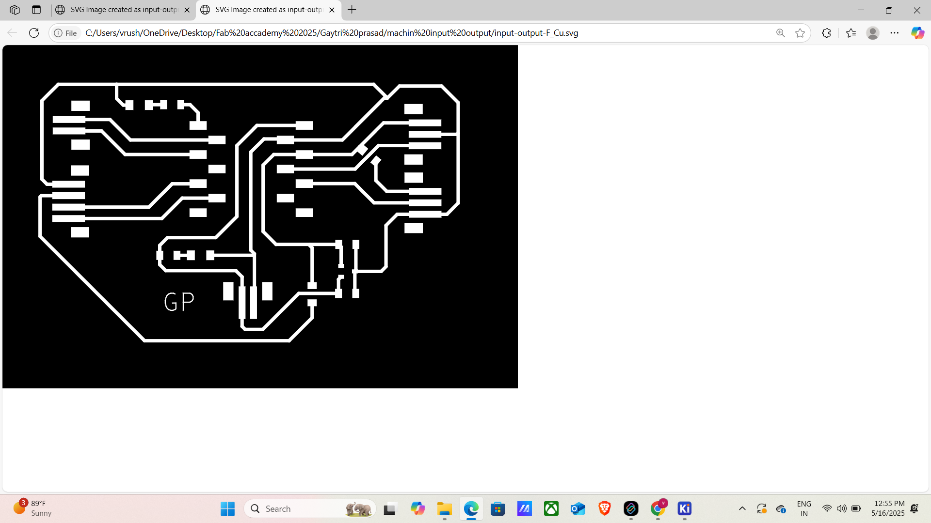 Output Schematic