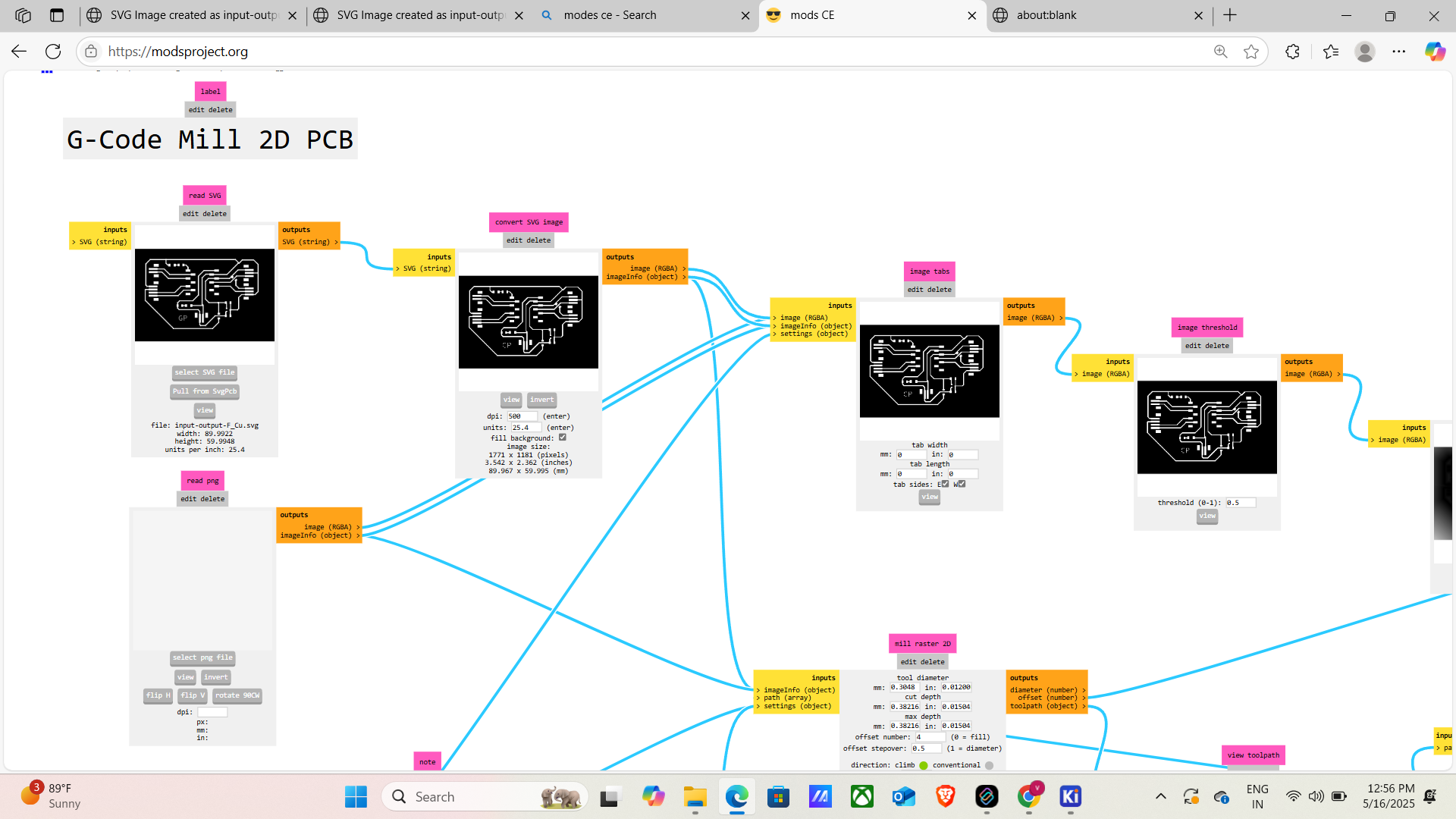 Output Schematic