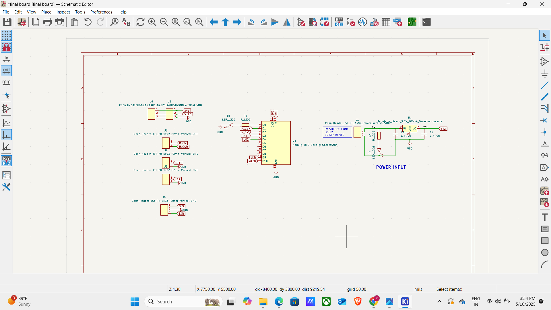 Output Schematic