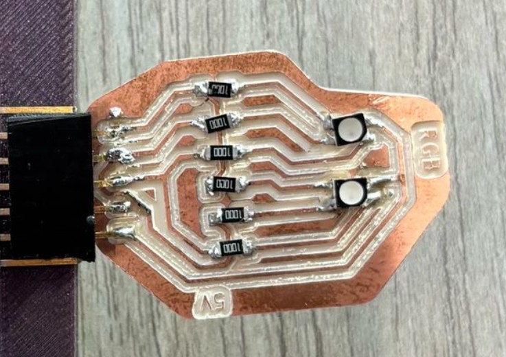 pcb solded
