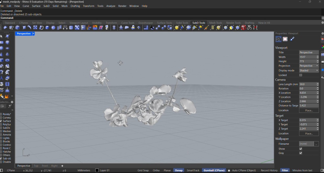 Model from Luma app