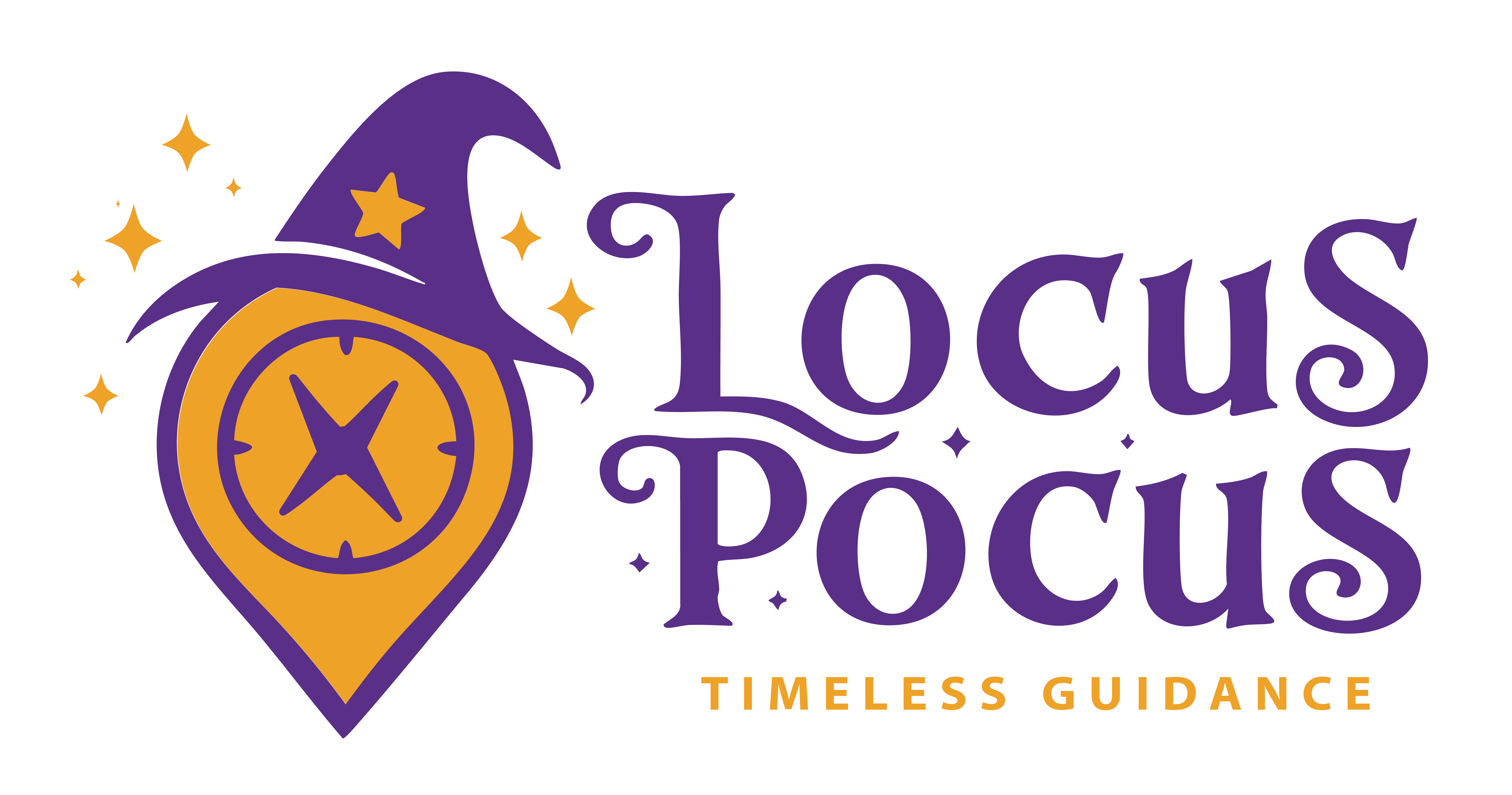 Logo for Locus Pocus Whereabouts Clock Project