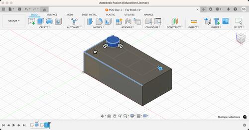 Rectangual pattern for connectors