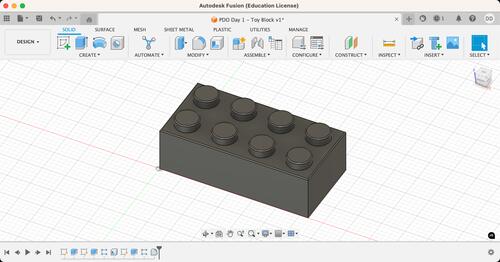 Final toy block design