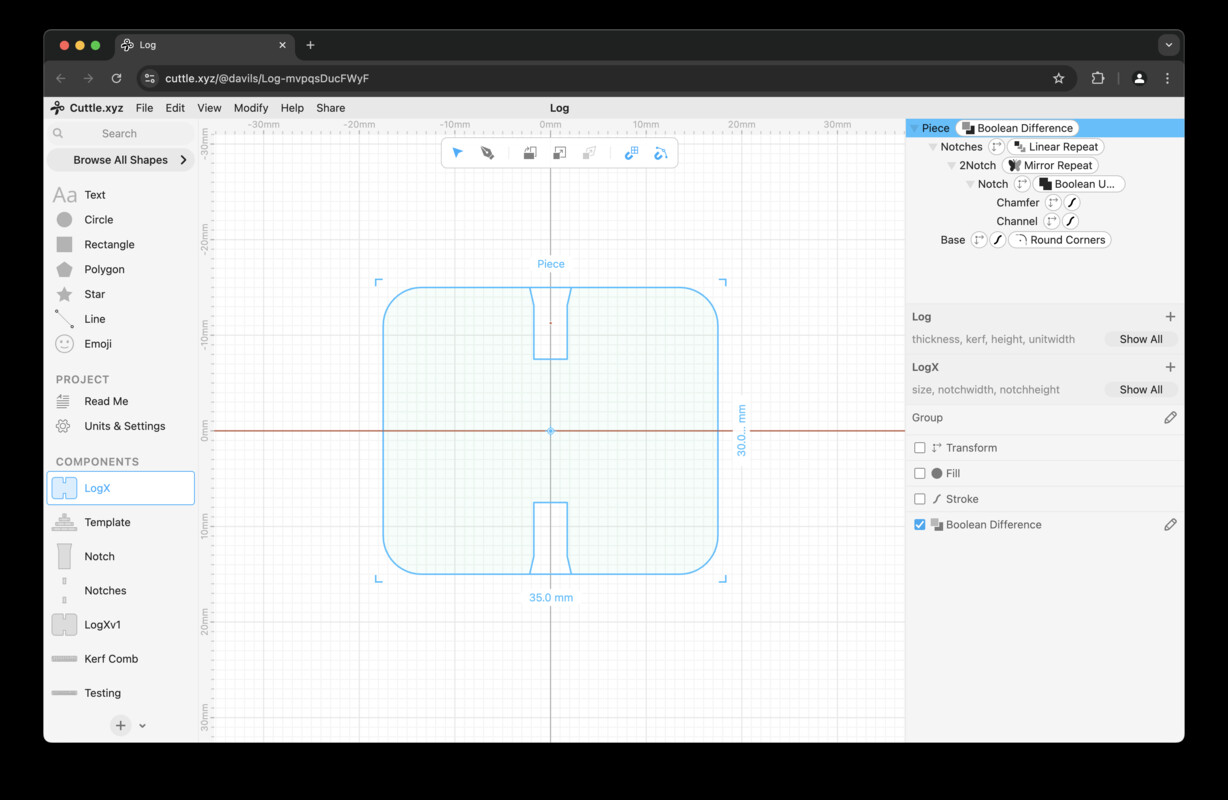 Parametric Construction Kit Design