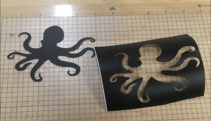 Octopus Sticker Weeding