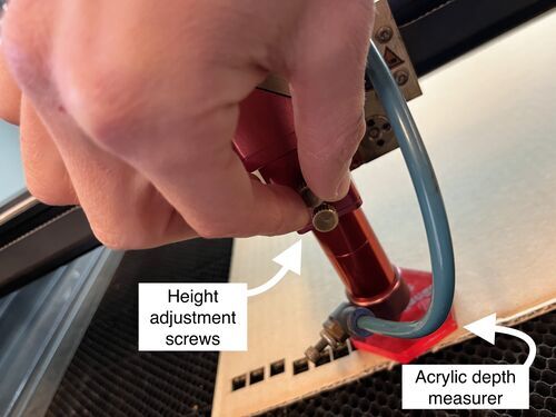 Focal point calibration