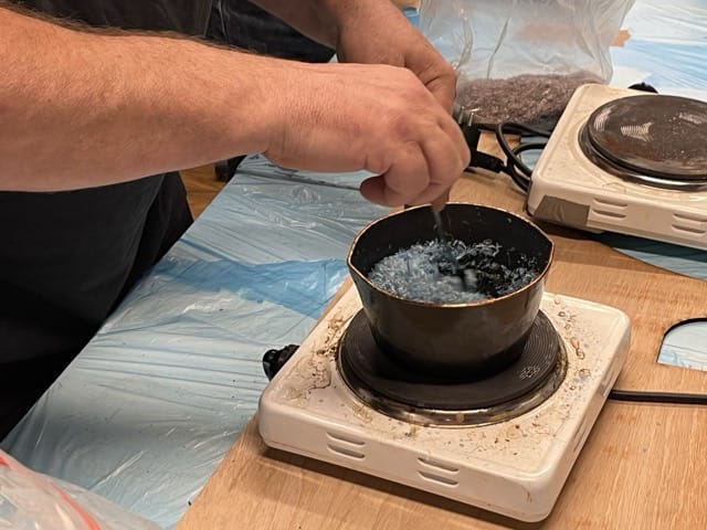 wax bricking