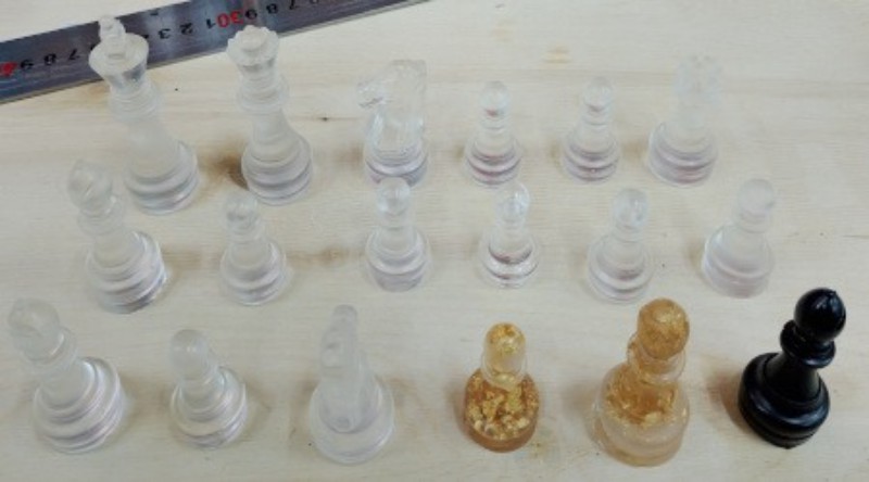 Epoxy Chess Pieces